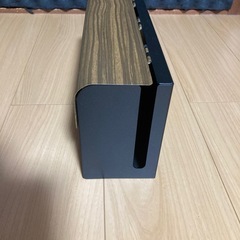 【ほぼ未使用品】switch対応 収納したままゲームができるケース ブラックの画像