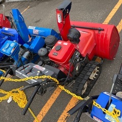 4サイクル除雪機　HONDA HS970の画像