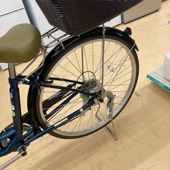 未使用品　自転車　ギア付き　26インチ？の画像