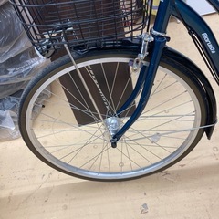 未使用品　自転車　ギア付き　26インチ？の画像