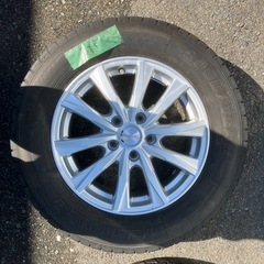 アルファード、ヴェルファイア装着215/65R16 スタッドレスタイヤ、ホイール付の画像