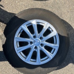 アルファード、ヴェルファイア装着215/65R16 スタッドレスタイヤ、ホイール付の画像