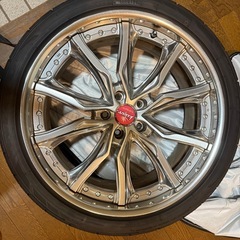 クレンツェのヴェラーエのホイール　20インチ、ピッチ112、ほぼ新品のNittoサマータイヤ付き4本セットの画像