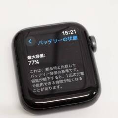 Apple Watch Series 6/GPS/40mm/A2291/スペースグレー〈MG133J/A〉の画像