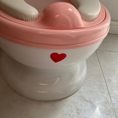 補助便座　洋式型おまる　子供トイレ　トイトレ　豆椅子　の画像