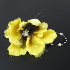【美品】ヘアアクセサリー（成人式・結婚式の前撮りや浴衣に）【管理番号60】の画像