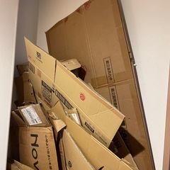 大量　ダンボール　色んなサイズ　引越しなどにどうぞの画像