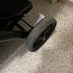 ベビーカー 二人でゴーDX（デニム）レインカバー付の画像