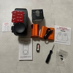 SwitchBotロックProブラック＋充電バッテリー+NFCカード1枚の3点セットの画像