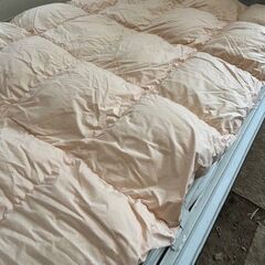 羽毛布団シングルサイズの画像