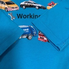 90cm TOMICA トミカ ブルー 長袖パジャマ ルームウエア 男の子 男児 子ども ベビー キッズの画像