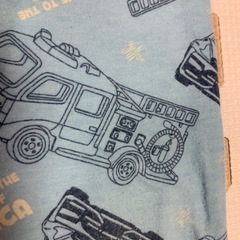 90cm TOMICA トミカ ブルー 長袖パジャマ ルームウエア 男の子 男児 子ども ベビー キッズの画像