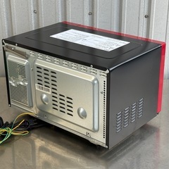A645◇ヤマゼン オーブンレンジ◇2017年製◇600W◇電子レンジ◇MOR-Y165レッドの画像