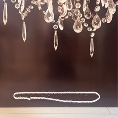 とっても大きいシャンデリアアート❣️の画像