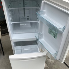 【RKGRE-592】特価！Panasonic/138L 2ドア冷凍冷蔵庫/NR-B14CW-W/中古品/2020年製/店頭引取推奨商品/弊社近隣配達も可の画像