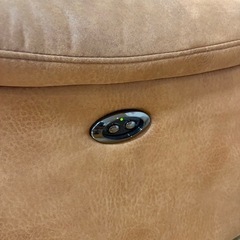 【美品】値段相談可　3人掛けソファー　電動リクライニング　ブラウン の画像