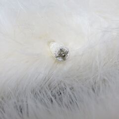 【本体美品】フェザーショール（アイボリーホワイト）成人式の前撮りに（箱難あり）【管理番号52】の画像