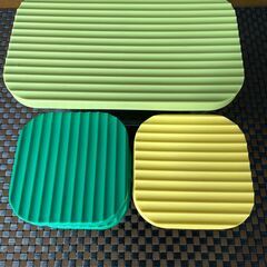 IKEA （イケア）保存容器 ふた付き ４個セットの画像