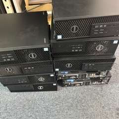 デルのデスクトップ9だい台の画像