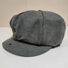 ハンチング帽  帽子 グレーの画像