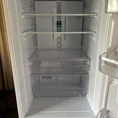 美品✨2017年製 シャープ製ノンフロン冷凍冷蔵庫「SJ-PD27D-W」の画像