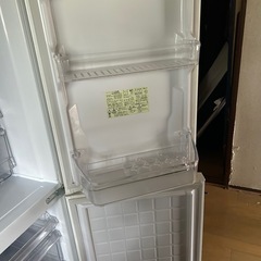 美品✨2017年製 シャープ製ノンフロン冷凍冷蔵庫「SJ-PD27D-W」の画像