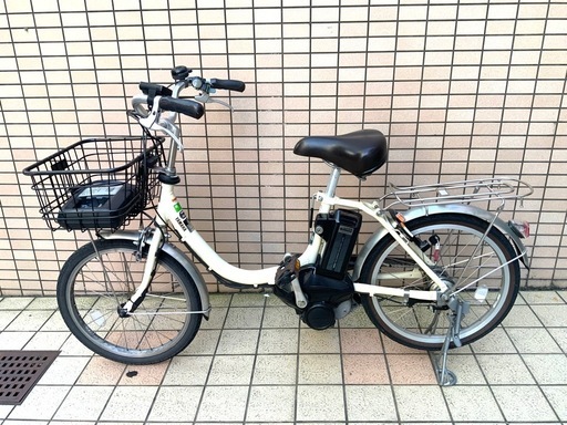 【決まりました】大62  YAMAHA PAS SION 20型 アイボリー  電動自転車