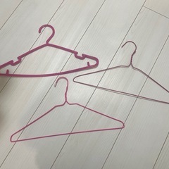 ハンガー ピンク まとめ売りの画像