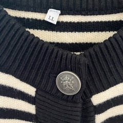 【美品】ニットカーディガンLLの画像