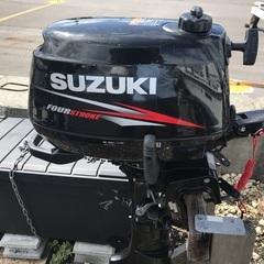 船外機5馬力　スズキ4サイクルL足の画像