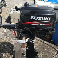 船外機5馬力　スズキ4サイクルL足の画像