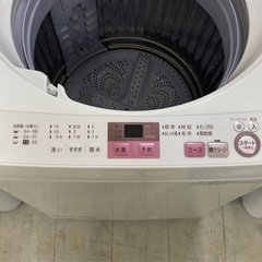 取りに来れる方限定！SHARP(シャープ)の全自動式洗濯機です！の画像