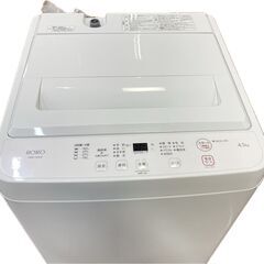 ジ442/ YAMADA 4.5kg ヤマダオリジナル 最短10分の時短洗濯 コンパクト設計 洗濯機 YWM-T45LWの画像