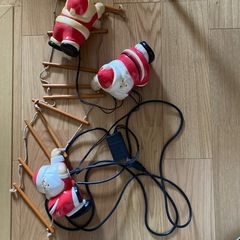 サンタクロースイルミネーションクリスマス用品の画像
