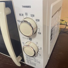 103101ツインバード電子レンジ2018年製の画像