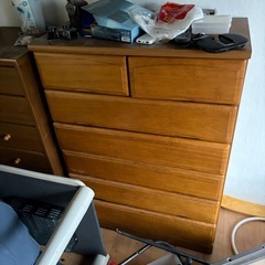 タンス　収納　あげますあげますの画像