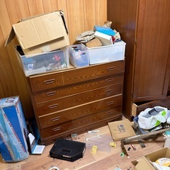 タンス　収納　あげますあげますの画像