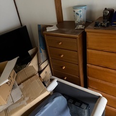 タンス　収納　あげますあげますの画像