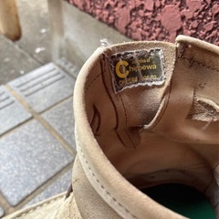 10/31まで出品 chippewa チペワ ショートブーツ スエードの画像
