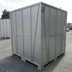 Lサイズ 箱 コンテナ 物置 DIY 倉庫 倉庫用箱 押入れコンテナ ガレージ バイク用ガレージ 自転車用ガレージ 保管庫 トランクルーム 栃木 小山（No.37321）の画像