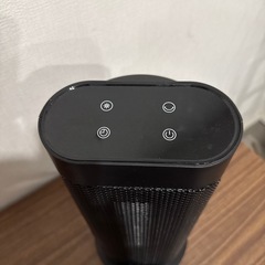 セラミックヒーター リモコン付きの画像