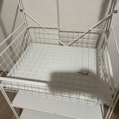 無印良品のスチールユニットシェルフスチール棚の画像