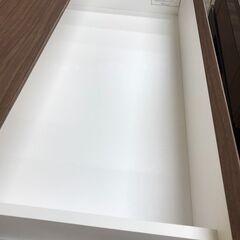 【ジャングルジャングル広陵店】ニトリ　ハイチェスト　クエス　ブラウンの画像