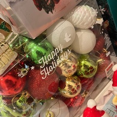 クリスマスツリーセットの画像