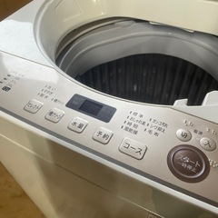 103103シャープ6.0kg洗濯機2021年製の画像