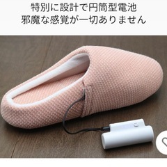 電気スリッパ　コードレススリッパ
の画像