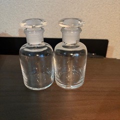 広口試薬瓶×2個(!!一輪挿しや液体の保存に‼︎)の画像