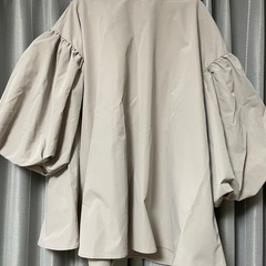 coaa　袖バルーンAラインブラウス　Lサイズの画像