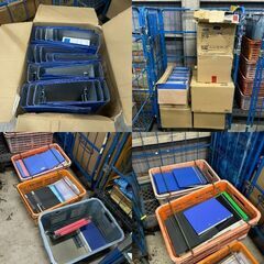 K44 ファイル 大量 まとめ コクヨなど その他 現状渡し オフィス チューブ リング レバーアーチファイル  書類整理 事務用品 の画像