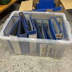 K44 ファイル 大量 まとめ コクヨなど その他 現状渡し オフィス チューブ リング レバーアーチファイル  書類整理 事務用品 の画像